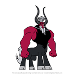 How to Draw Lord Tirek from My Little Pony - Friendship Is Magic