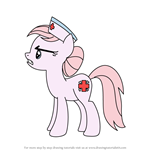 How to Draw Nurse Redheart from My Little Pony - Friendship Is Magic