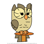 How to Draw Owlowiscious from My Little Pony - Friendship Is Magic