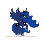 How to Draw Princess Luna from My Little Pony: Friendship Is Magic