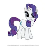 How to Draw Rarity from My Little Pony: Friendship Is Magic