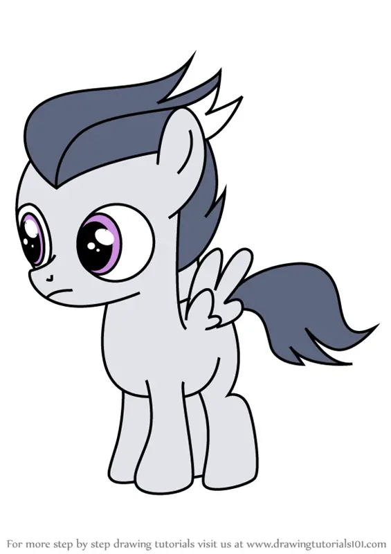 how to draw Rumble from My Little Pony Friendship Is Magic step 0