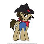How to Draw Sheriff Silverstar from My Little Pony - Friendship Is Magic