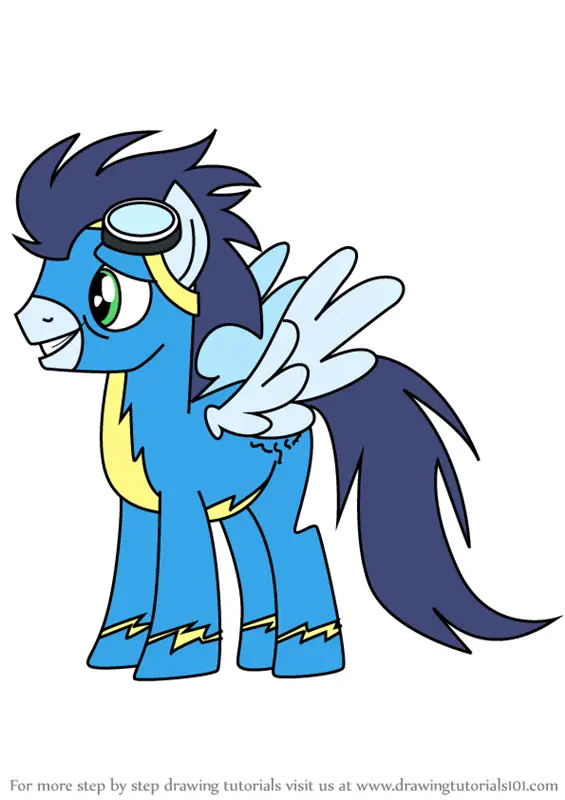 Learn How to Draw Soarin from My Little Pony - Friendship Is Magic (My