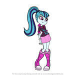 How to Draw Sonata Dusk from My Little Pony - Friendship Is Magic