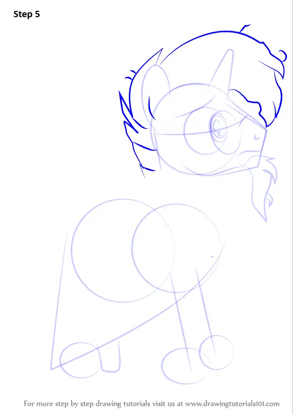 Learn How to Draw Sunburst from My Little Pony 