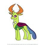 How to Draw Thorax from My Little Pony - Friendship Is Magic
