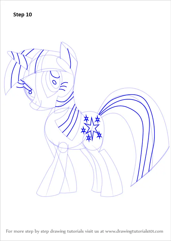 My first time drawing Twilight Sparkle I have only drawn ponies 3 times  before so this is my 4th time drawing a pony I know I didnt nail the  colors that well