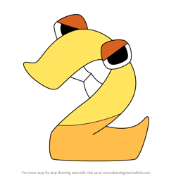 How to Draw Number 2 from Number Lore