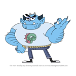 How to Draw Beardo from OK K.O.! Let's Be Heroes