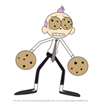 How to Draw Cookie Man from OK K.O.! Let's Be Heroes