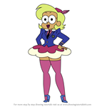 How to Draw Elodie from OK K.O.! Let's Be Heroes
