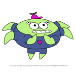 How to Draw Kid Aphid from OK K.O.! Let's Be Heroes