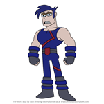 How to Draw Laserblast from OK K.O.! Let's Be Heroes