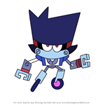 How to Draw Metal K-0 from OK K.O.! Let's Be Heroes