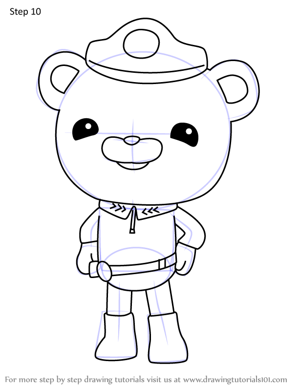 Octonauts Captain Barnacles Coloring Pages