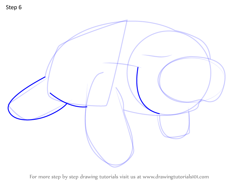 How to Draw Manatees from Octonauts (Octonauts) Step by Step