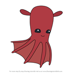 How to Draw Vampire Squid from Octonauts
