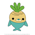 How to Draw Wallabaga from Octonauts