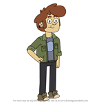 How to Draw Mr. Allen from Ollie's Pack