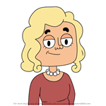 How to Draw Mrs. Alves from Ollie's Pack