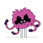 How to Draw Rocker monsters from Ollie's Pack