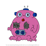 How to Draw Time Looper from Ollie's Pack