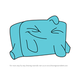 How to Draw Blue from Om Nom Stories