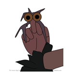 How to Draw Owl from Oobi