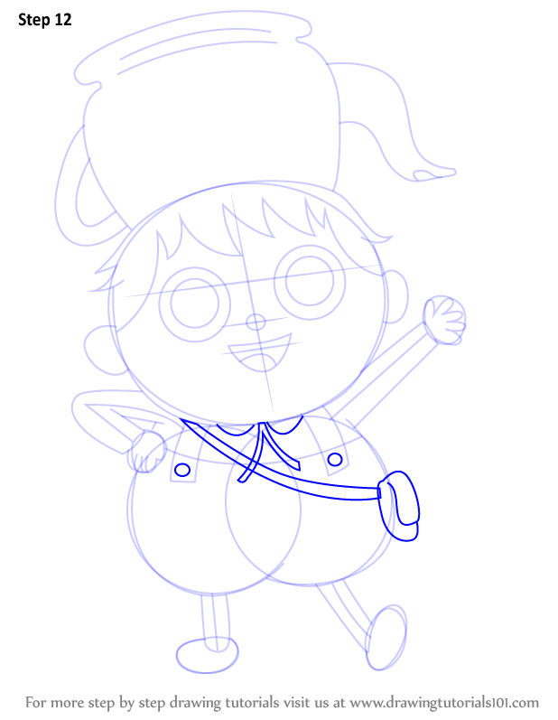 How to Draw Greg from Over the Garden Wall (Over the Garden Wall) Step