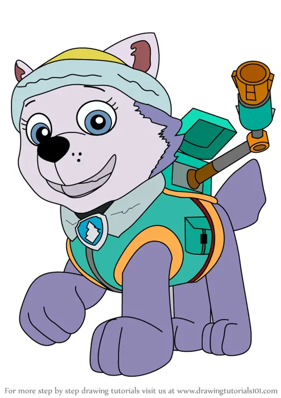 Marshall Paw patrol Coloring Pages - ColoringAll