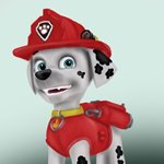 How to Draw Marshall from PAW Patrol