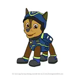 How to Draw Super Spy Chase from PAW Patrol
