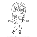 How to Draw Amaya from PJ Masks