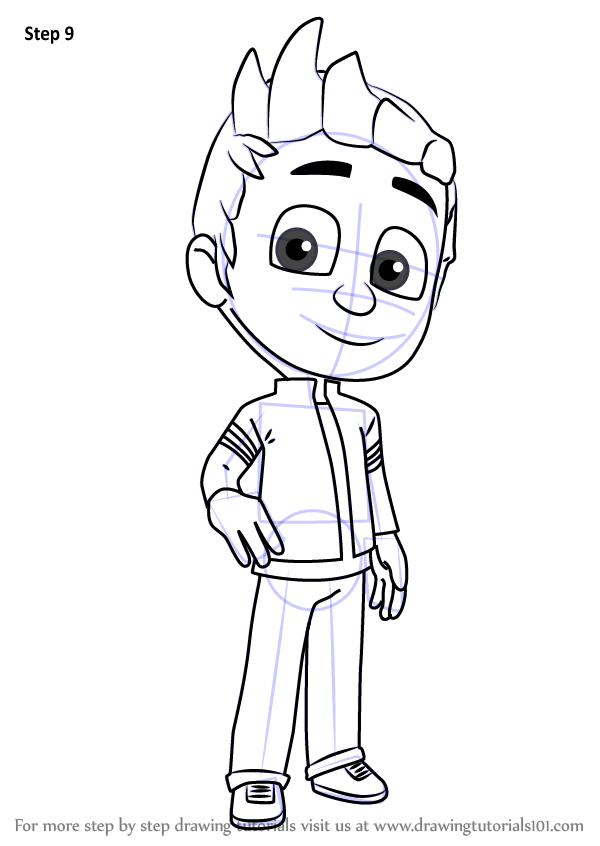 pj coloring pages