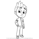 How to Draw Connor from PJ Masks