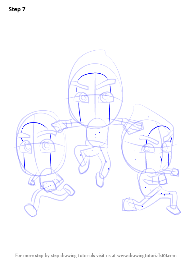 How to Draw Ninjalinos from PJ Masks (PJ Masks) Step by Step ...