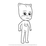 How to Draw Robo-Cat from PJ Masks