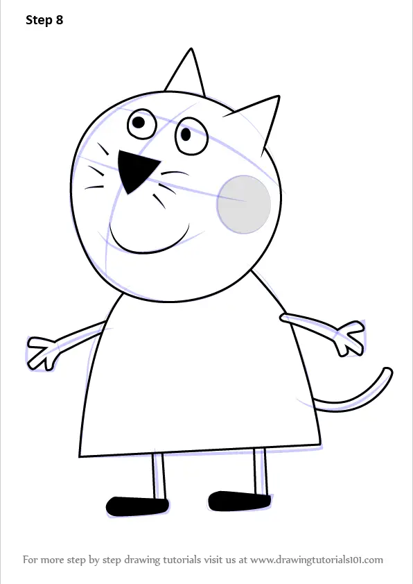 Download Learn How to Draw Candy Cat from Peppa Pig (Peppa Pig ...