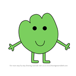How to Draw Little Sprout from Peppa Pig