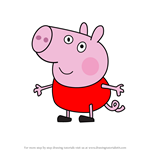 How to Draw Lloyd Pig from Peppa Pig