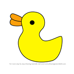 How to Draw Rubber Duck from Peppa Pig