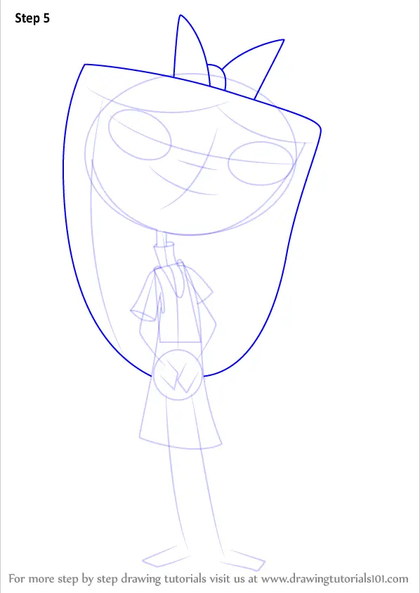Learn How to Draw Isabella Garcia-Shapiro from Phineas and Ferb