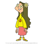 How to Draw Jenny Brown from Phineas and Ferb