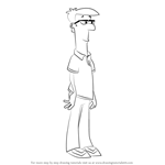 How to Draw Lawrence Fletcher from Phineas and Ferb
