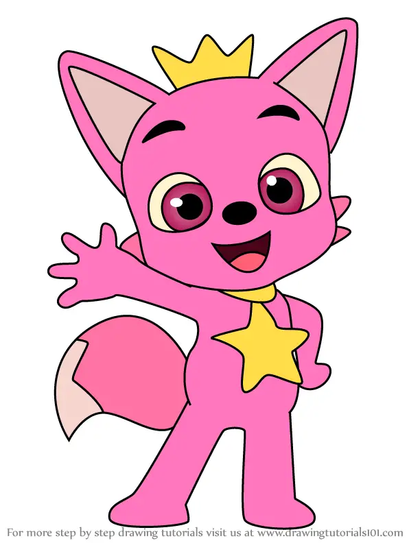 Learn How to Draw Pinkfong from Pinkfong (Pinkfong) Step by Step ...