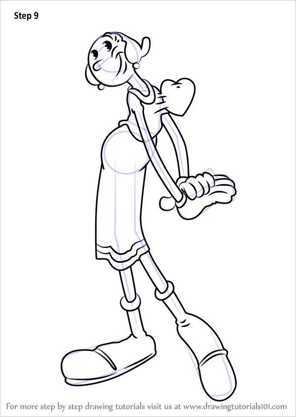 Popeye realistic Drawing by Adilson Silva - Pixels