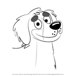 How to Draw Bumbles from Pound Puppies