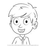 How to Draw Sam from Pound Puppies