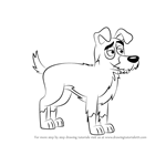 How to Draw Slick from Pound Puppies
